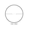 visor delta titanium 1-5,8x24 ir (fdhl 4 moa reticle)