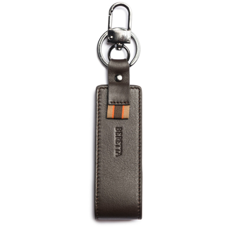 llavero beretta key hanger classic brown