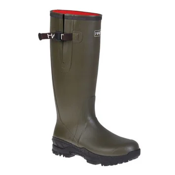 Botas de caucho Hart TRAKAI 18 pulgadas con forro de neopreno y cierre lateral