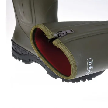 Botas Hart TRAKAI 18" NZ de caucho con forro de neopreno y cremallera lateral