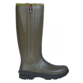 Botas Hart TRAKAI 18" NZ de caucho con forro de neopreno y cremallera lateral