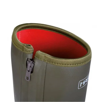 Botas Hart TRAKAI 18" NZ de caucho con forro de neopreno y cremallera lateral