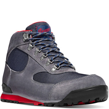 botas danner jag-gris/azul suede