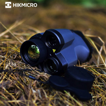 monocular térmico gryphon gq35l (cámara dual + telémetro) hikmicro