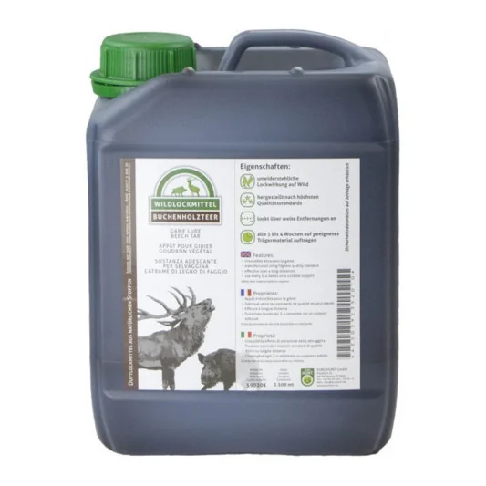 Garrafa de 6Kg de alquitrán de haya Euro Hunt para atraer jabalíes y ciervos