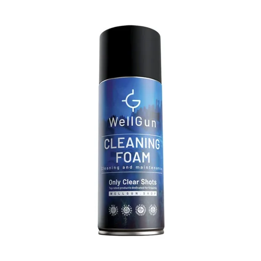 Espuma biodegradable 400 ml para limpieza de armas WellGun en Carril Outdoor