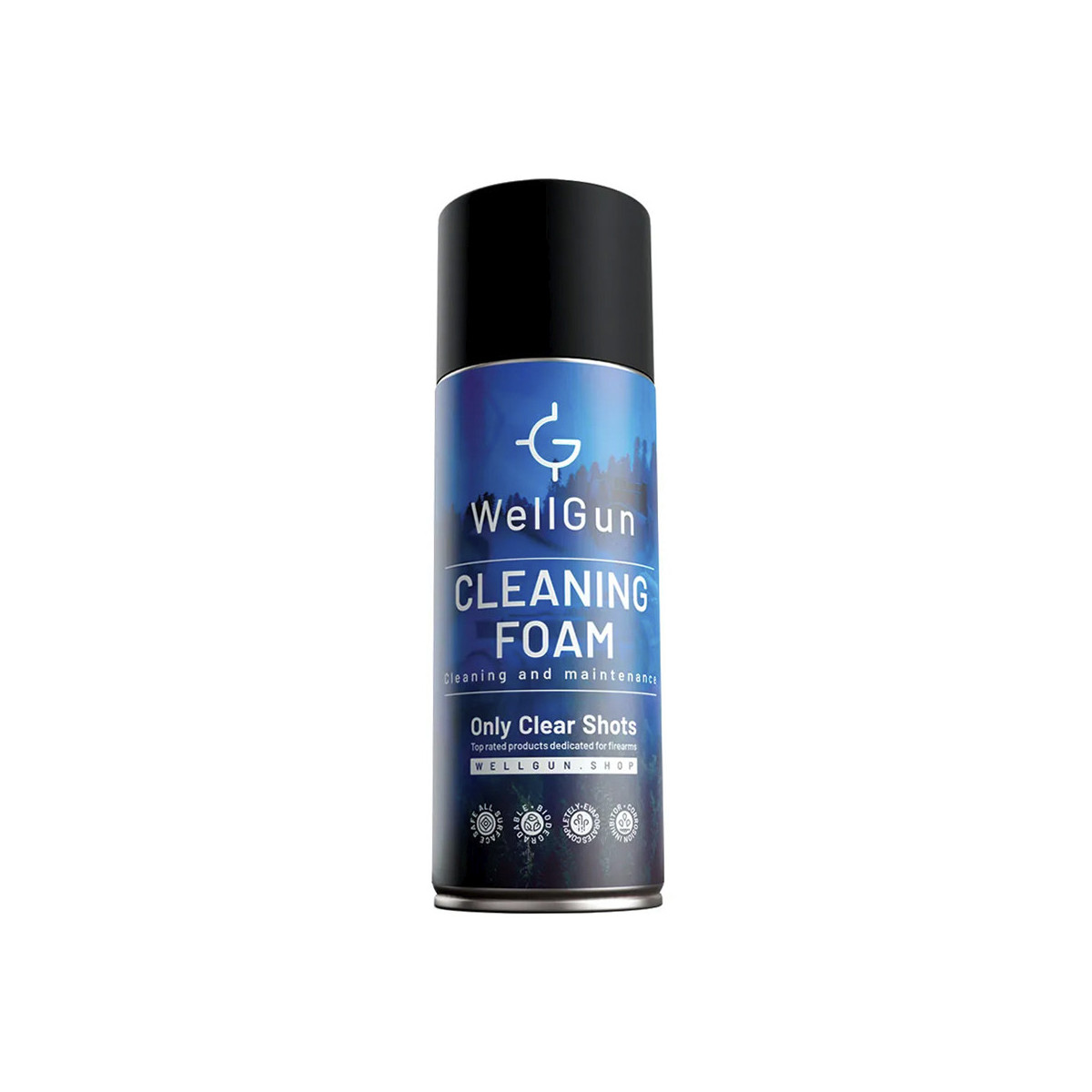 Espuma limpieza armas WellGun 400 ml