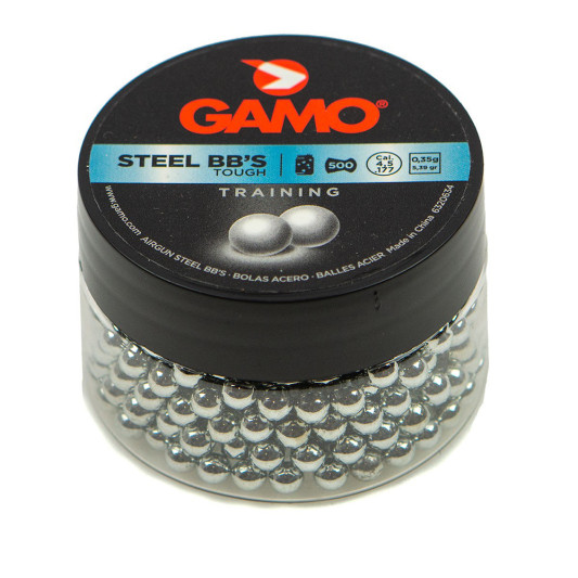 Balines Gamo Bolas Acero BBs 4,5 mm 500 ud