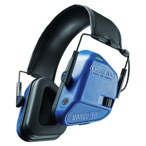 Auriculares electrónicos Champion Vanquish azul para tiro – Carril Outdoor