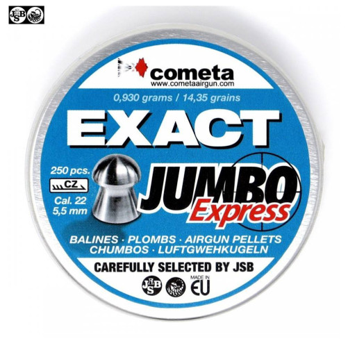 Balines 5,5mm JSB Exact Jumbo Express by COMETA - Armería Carril online