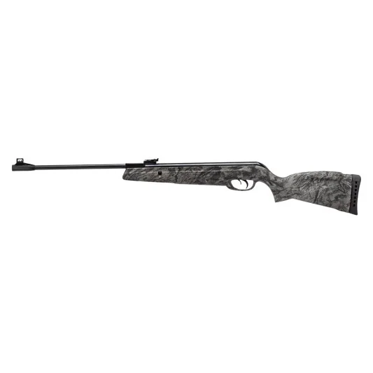 Carabina Gamo Wild Grey Tiger con culata ambidiestra de polímero y acabado camuflaje en Carril Outdoor.