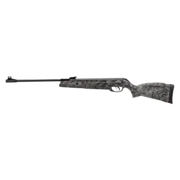Carabina Gamo Wild Grey Tiger con culata ambidiestra de polímero y acabado camuflaje en Carril Outdoor.