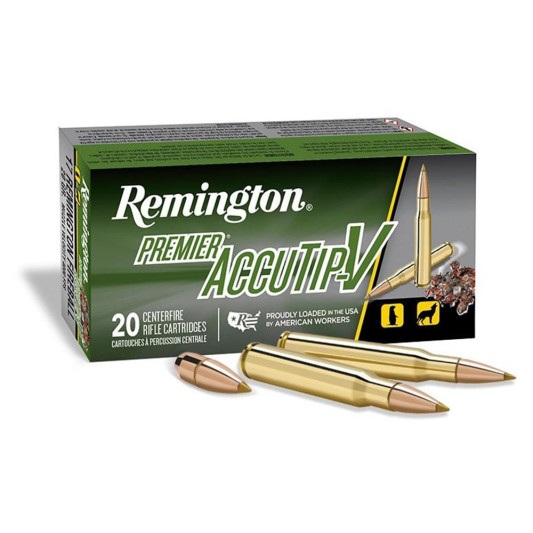 Bala Remington Premier .22-250 50 grains AccuTip-V - Armería Carril online