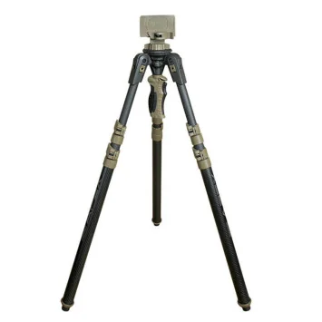 Trípode Primos Apex de fibra de carbono con ajuste por gatillo y sujeción para rifle