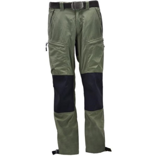 Pantalón Ranger Mountain: Impermeable y Elástico en Color Musgo Talla-M