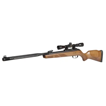 Carabina Gamo Hunter Maxxim IGT con culata de madera de haya y visor 4x32 en Carril Outdoor.
