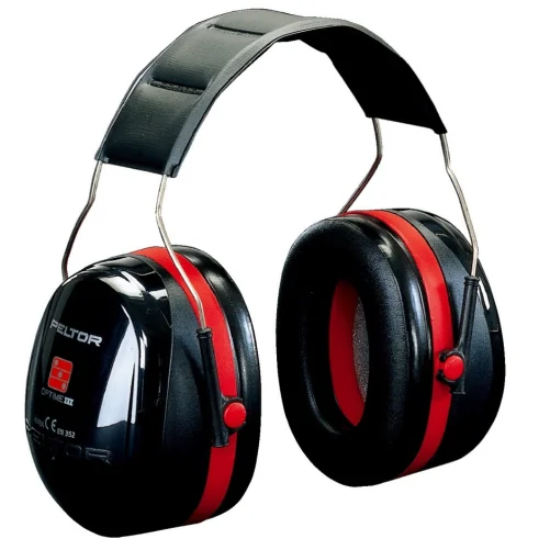 Cascos Peltor Optime III con reducción de hasta 34 dB