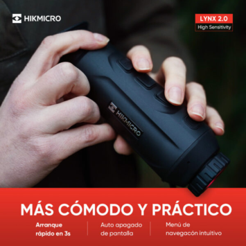 Monocular térmico LYNX Pro LH19 2.0 HIKMICRO