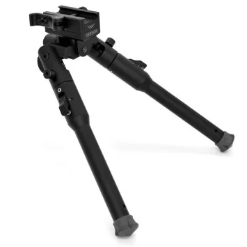 Bípode Warne Skyline Lite desmontable para Picatinny con ajuste de altura y ángulos