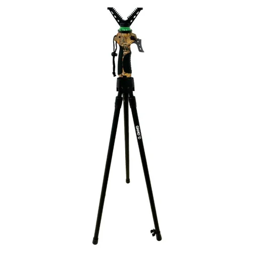 Trípode Gamo Shooting Stick Gen 3 con horquilla giratoria 360º y altura regulable