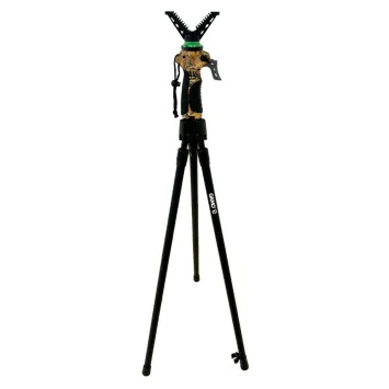 Trípode Gamo Shooting Stick Gen 3 con horquilla giratoria 360º y altura regulable