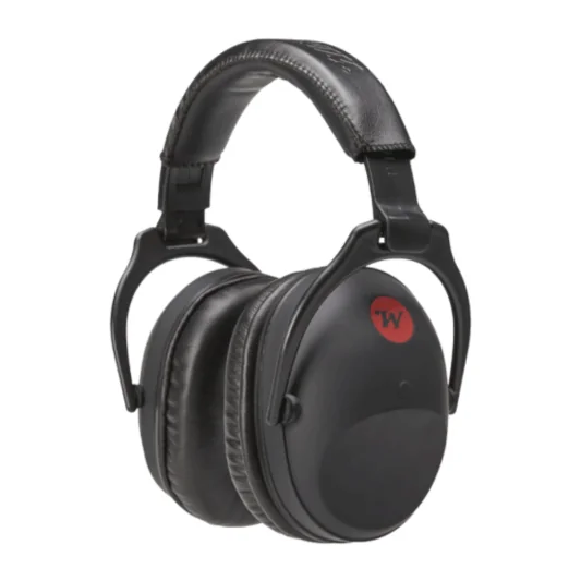 Cascos Winchester Hearpro Oregon negros con perfil bajo