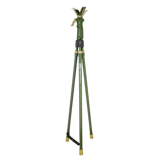 Trípode Primos Vital Stick ajustable de 61 a 157 cm con gatillo y patas silenciosas