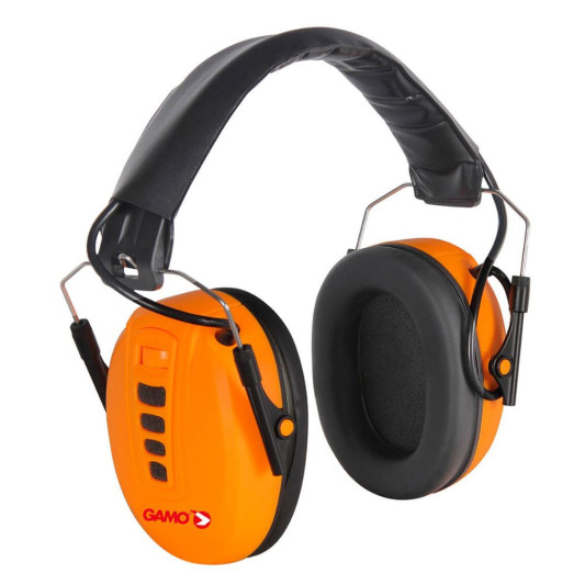 Cascos Electrónico Naranja Gamo