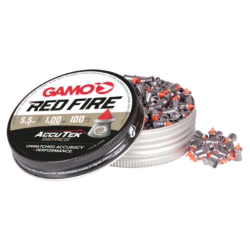 Balines 5.5 mm Gamo Red Fire 100 uds Balines 5.5 mm Gamo Red Fire 100 uds