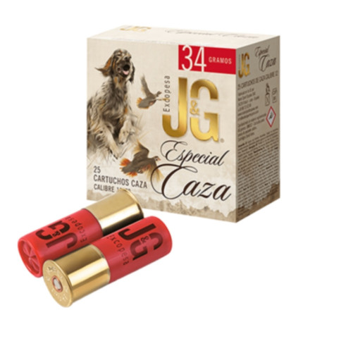 Cartuchos J&G Especial Caza 34