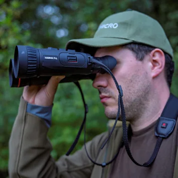 Binoculares HIKMICRO Habrok Pro HX60L con sensor térmico 1280x1024 y telémetro láser