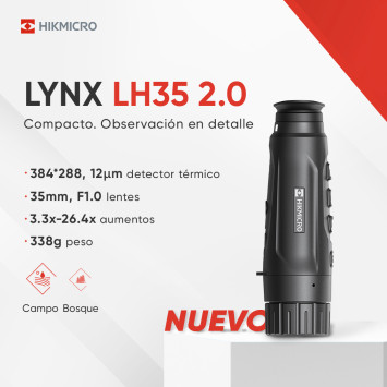 Monocular térmico LYNX Pro LH35 2.0 HIKMICRO