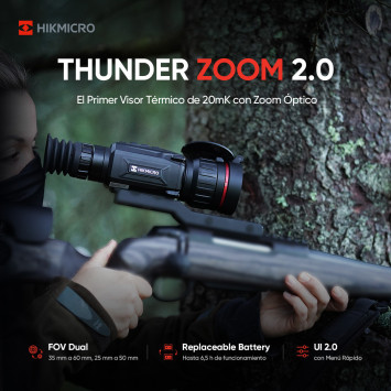 Visor térmico Thunder Zoom TQ60Z 2.0 HIKMICRO