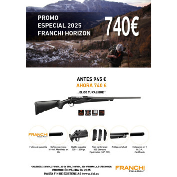 Franchi Horizon Black Synthetic – Precisión y Diseño Innovador | Carril Outdoor