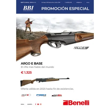 Rifle Benelli Argo e base- Compra online en Armería Carril