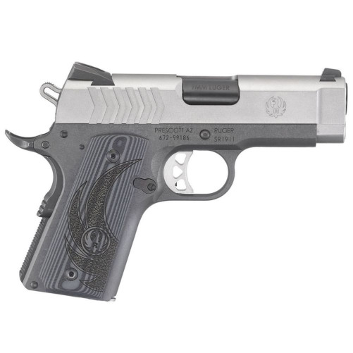 Ruger SR1911 Lightweight Officer 9mm - Pistola Compacta y Ligera | Carril Outdoor