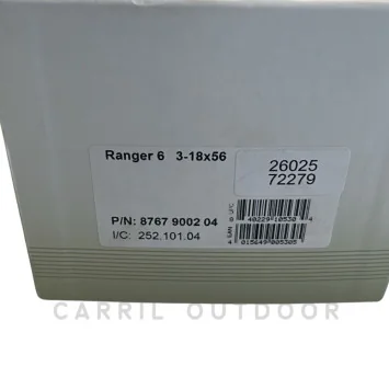 Visor steiner ranger 6 3-18x56 - Carril outdoor