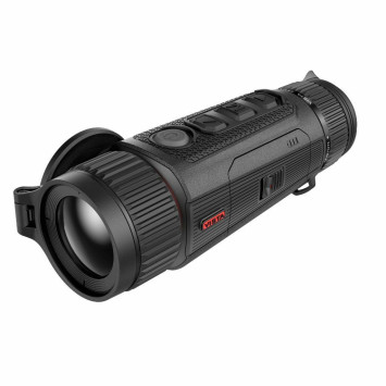 Monocular térmico Nocpix VISTA VH35 con pantalla AMOLED en uso durante observación nocturna