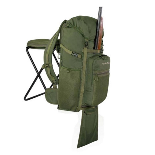 Mochila de caza con bolsillo para rifle y silla For-Rest 45 litros Nature by Marsupio