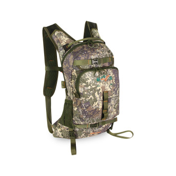 Mochila de caza con bolsillo para rifle Suede Camo 18 litros Nature by Marsupio