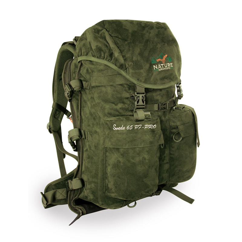 Mochila de caza con bolsillo para rifle Suede 65 litros PF Pro Nature by Marsupio Mochila de caza con bolsillo para rifle Suede 65 litros PF Pro Nature by Marsupio