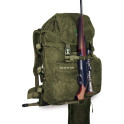 Mochila de caza con bolsillo para rifle Suede 65 litros PF Pro Nature by Marsupio Mochila de caza con bolsillo para rifle Suede 65 litros PF Pro Nature by Marsupio