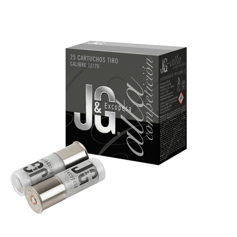 Cartuchos J&G Alta Competición 24 y 28 gramos Cartuchos J&G Alta Competición 24 y 28 gramos