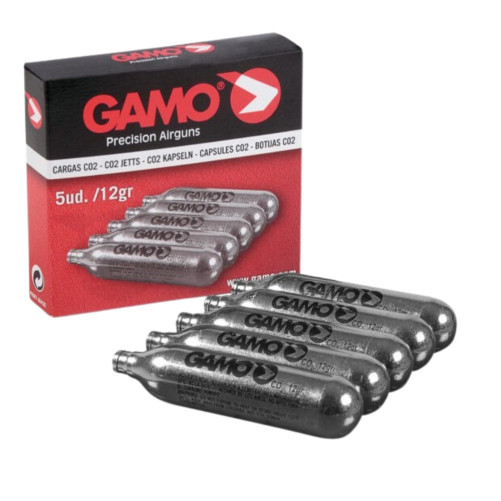 Caja 5  Cargas CO2 gamo