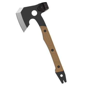 Hacha Oknife Otacle A1 multifuncional con funda Kydex