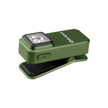 Linterna EDC Olight Oclip | Ángulo recto, 300 lúmenes, luz roja y blanca