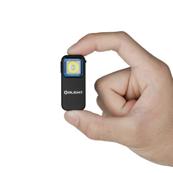 Linterna EDC Olight Oclip | Ángulo recto, 300 lúmenes, luz roja y blanca
