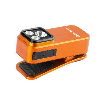 Linterna Olight Oclip Pro | EDC 500 lúmenes, luz blanca, roja y foco