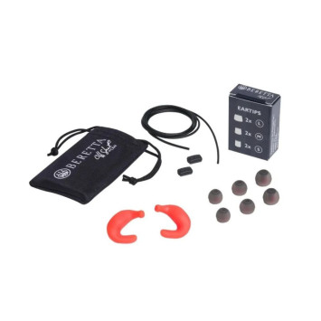 Tapones Beretta Mini HeadSet E2 con protección auditiva 32dB y cordón ajustable
