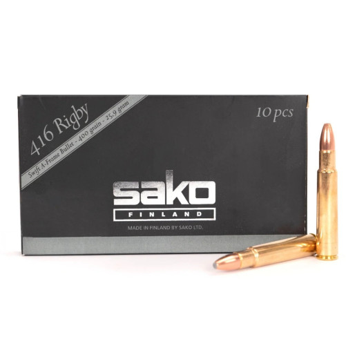 Cartuchos Sako .416 Rigby Twinhead II | 400 Grains – Carril Outdoor